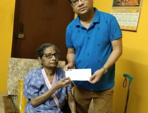Dr. Jhuma Ghosh contributed ₹50,000/-